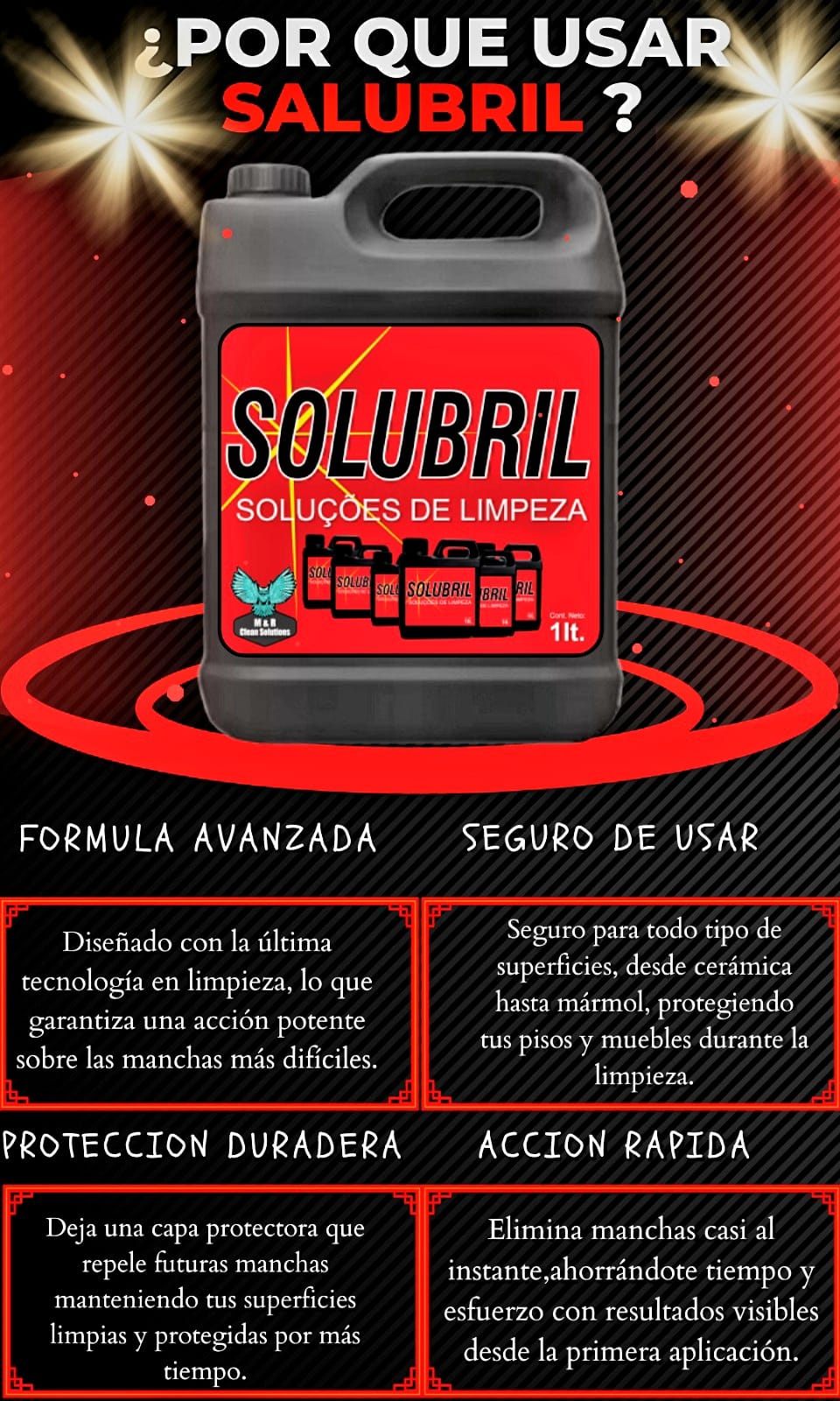 Solubril: Limpieza Profunda sin Esfuerzo