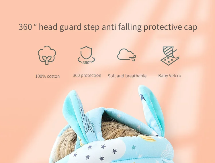 Gorro Protector Anticaídas para Bebés